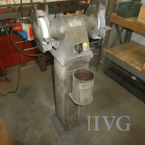 Double bench grinder