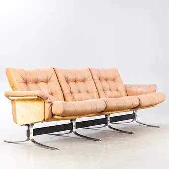 SØREN NISSEN & EBBE GEHL. 3-Sitzer Sofa 'Atlantis', Dänemark 1960-1970er Jahre.