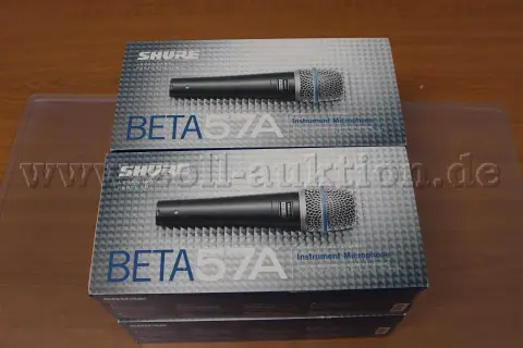 4 микрофона Beta 57A от Shure