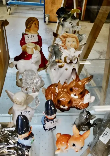 1 Lot Figuren, 3 davon Goebel
