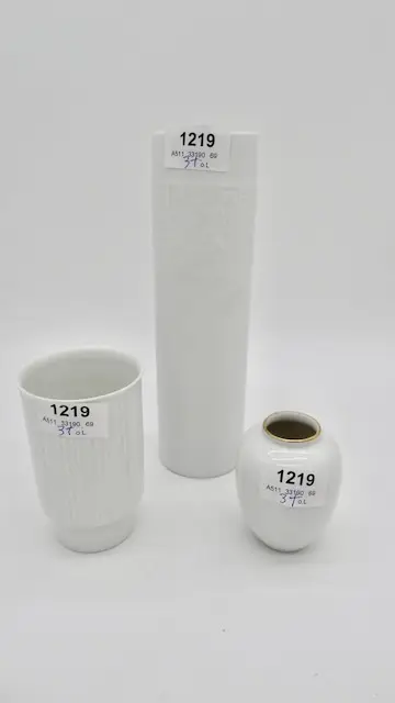 3 vazen Rosenthal