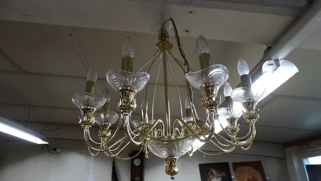 1 lampe de plafond