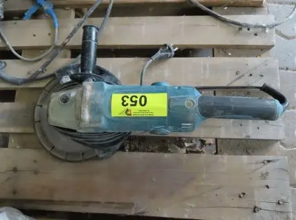 1 two-hand angle grinder, make Makita, type GA9050R, 2,000 W, year 12/2024, serial no. 542318 R