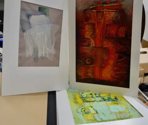 2 Mappen mit Bildern