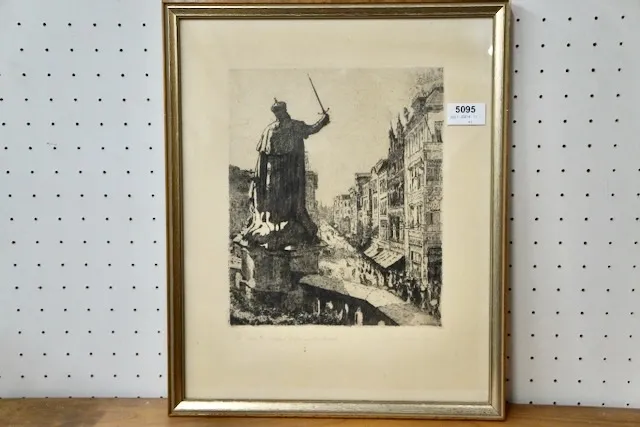 1 historische Radierung