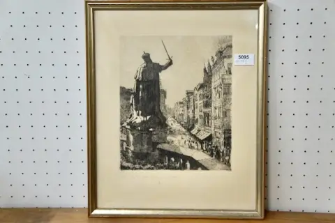 1 historische Radierung