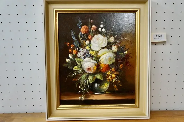 1 nature morte "Fleurs" Stöver