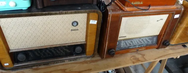 2 oude radio's