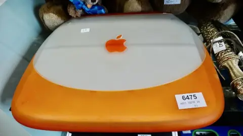 1 iBook laptop