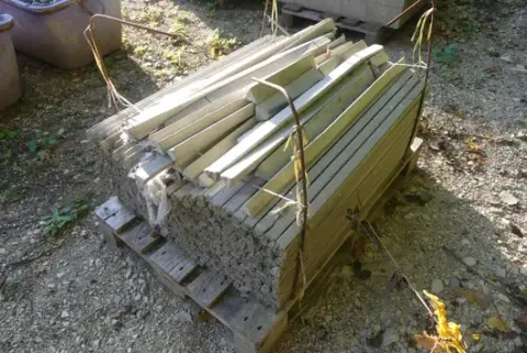 Konvolut fibercement (afstandsholdertrekanter)