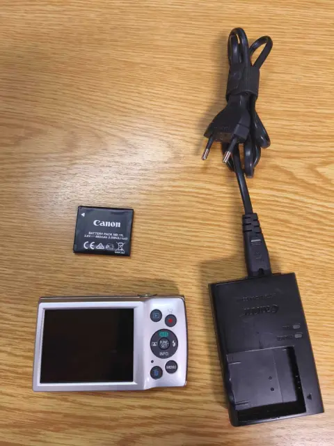 1 fotoğraf makinesi IXUS 175 dijital, ekran 2,7", kullanılmış