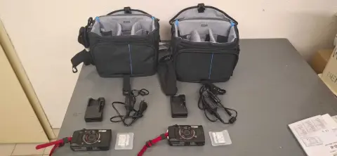 2 adet Olympus TG 6 TFT ekran 3,0" kullanılmış