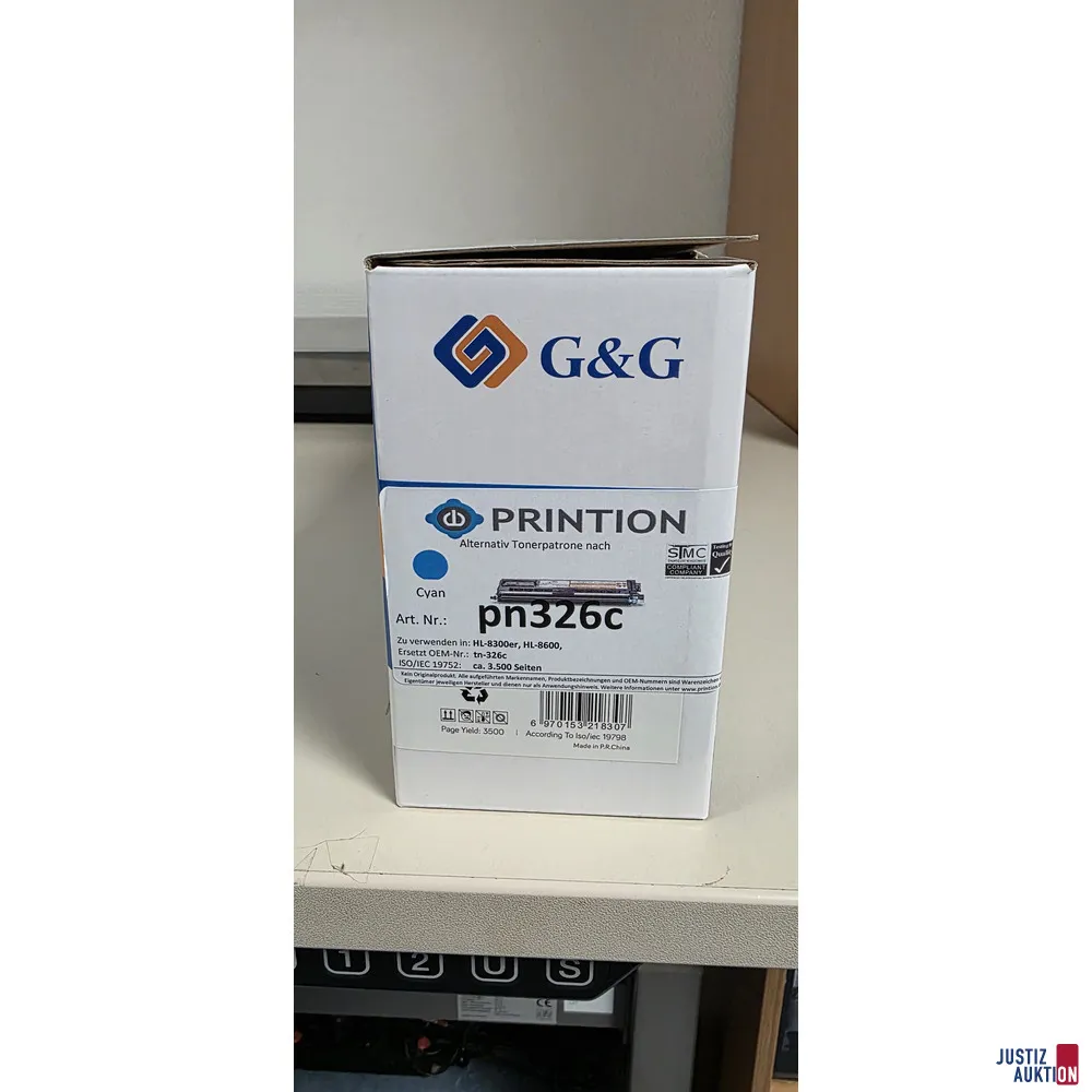 Toner Printion PN326 Cyan für Brother