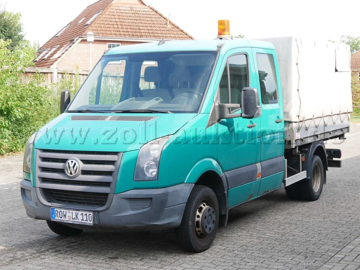1 Transporter VW Crafter бортовая платформа