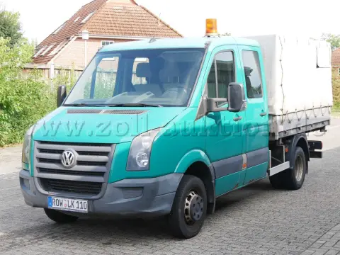 1 Transporter VW Crafter бортовая платформа