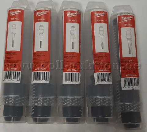 5 Milwaukee SDS-Plus poranistukka-adapteria