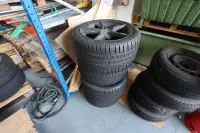 1 zestaw felg aluminiowych z oponami