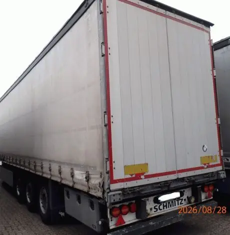 Dreiachssattelauflieger Tautliner, Schmitz Cargobull, Typ SCS24-L