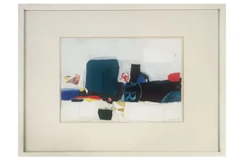 Oskar Koller - pătrate abstracte colorate