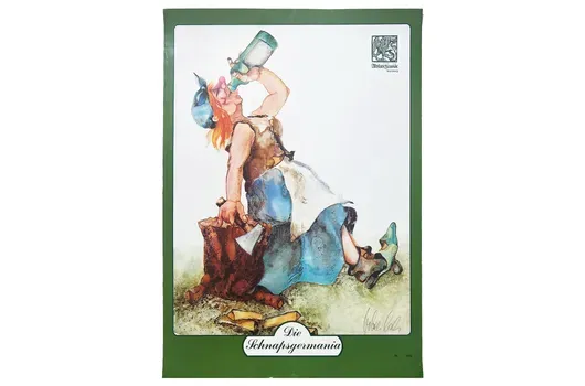 V. Harn - Poster Die Schnaps Germania