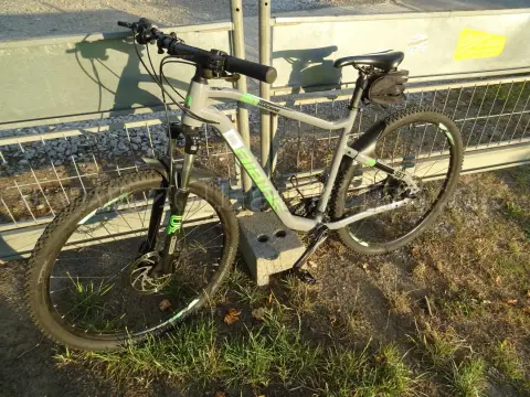 1 辆 Haibike Seet Hardnine 29 英寸自行车，4.0，灰色