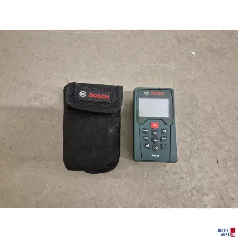 Laser-Entfernungsmesser Bosch PLR 25 mit Tasche