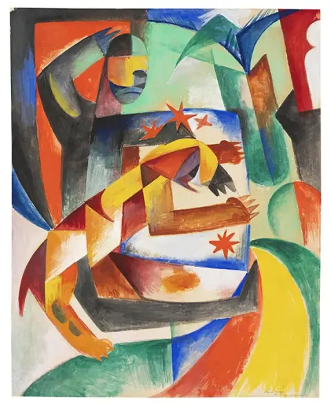 Heinrich Campendonk, Sternbild (Sternenbild), 1913