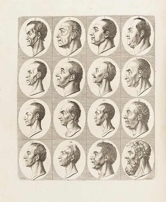 Johann Caspar Lavater, Physiognomische Fragmente. 4 volume