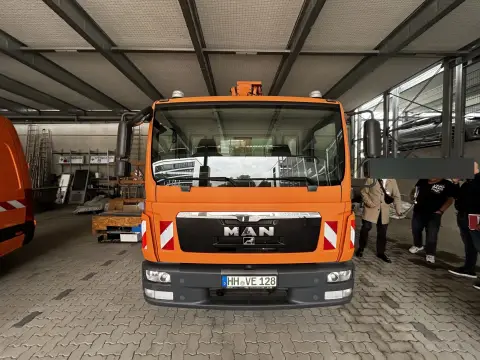 Camion cu platformă de lucru MAN/Ruthmann Steiger TGL 8.220 4x2 BB/TK 145