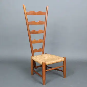GIO PONTI. Kaminsessel / Lehnsessel, Modell 'Fireside Chair' für Casa e Giardino, 1930er Jahre.