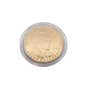 JUHLARAHА, MARSHALLSAARET, 5 DOLLARS 1993, ELVIS PRESLEY.