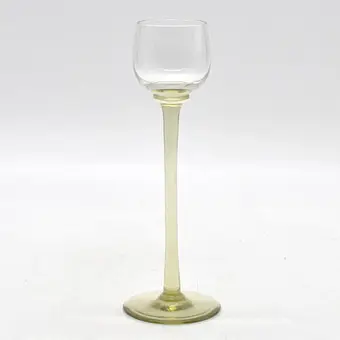 JOHANN VINCENZ CISSARZ (1873-1942). RHEINISCHE GLASHÜTTEN AG, JUGENDSTIL LIKØRGLAS, OMKRING 1905.