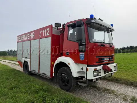 1 مركبة إنقاذ إطفاء RW 2 Iveco EuroFire 4x4 – فقط 20.375 كم