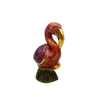 Figurină din ceramică, flamingo, Uruguay