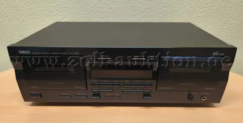 1 Yamaha KX-W 321 çift kaset deck (teyp)