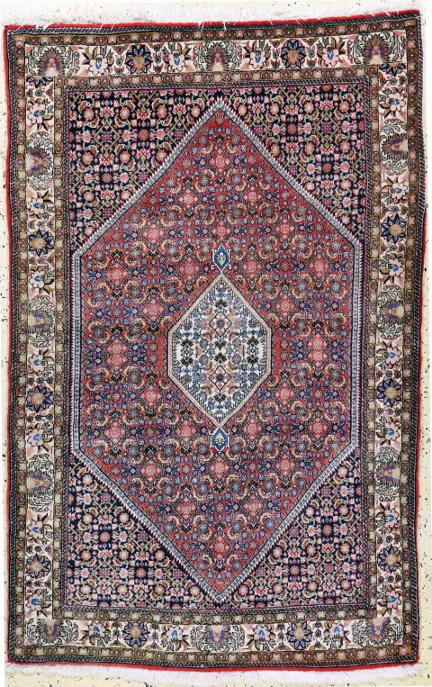 Bidjar corcho, Persia, finales del siglo XX, lana de corcho sobre algodón, aprox. 181 x 115 cm, EHZ: 1-2