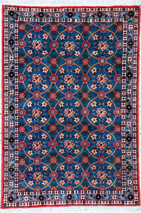 Waramin, Persia, finales del siglo XX, lana sobre algodón, aprox. 153 x 104 cm, EHZ: 2