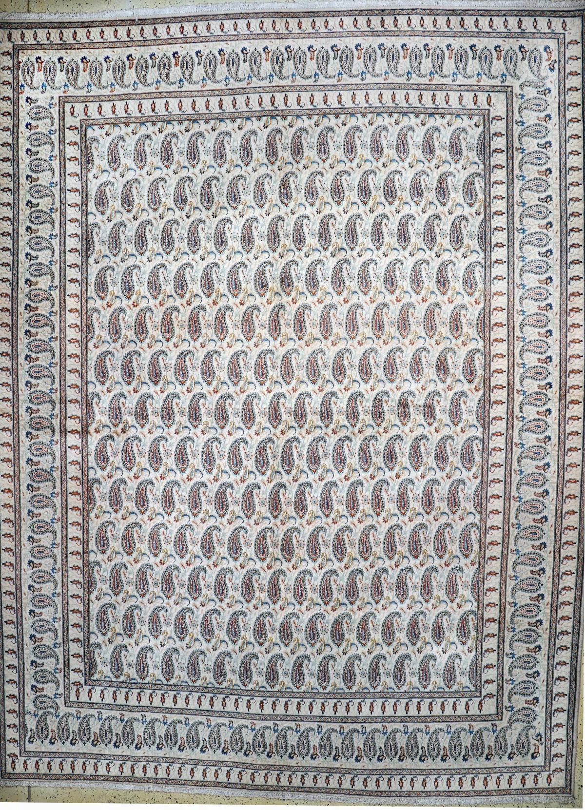 Keschan antiguo, Persia, mediados del siglo XX, lana sobre algodón, aprox. 405 x 305 cm, EHZ: 2