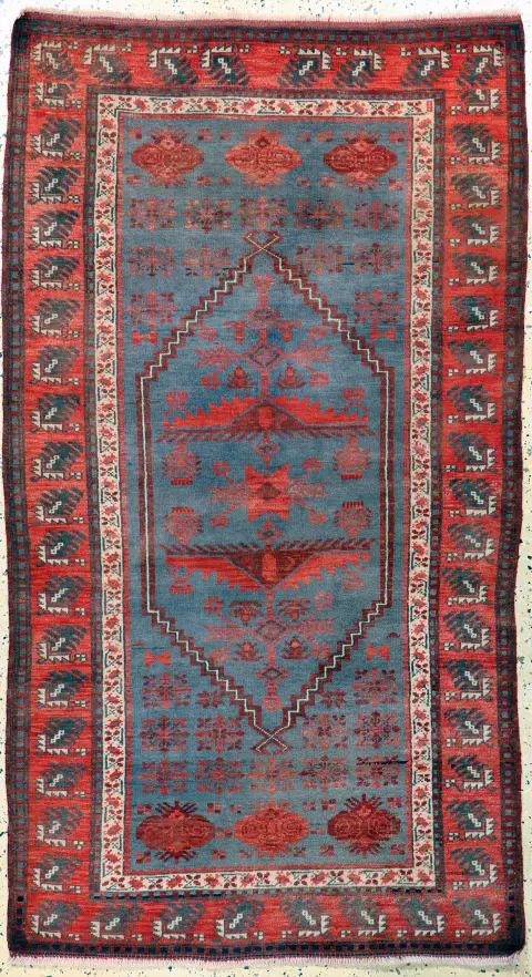 Yagcibedir, Turquía, mediados del siglo XX, lana sobre lana, aprox. 190 x 108 cm, EHZ: 2