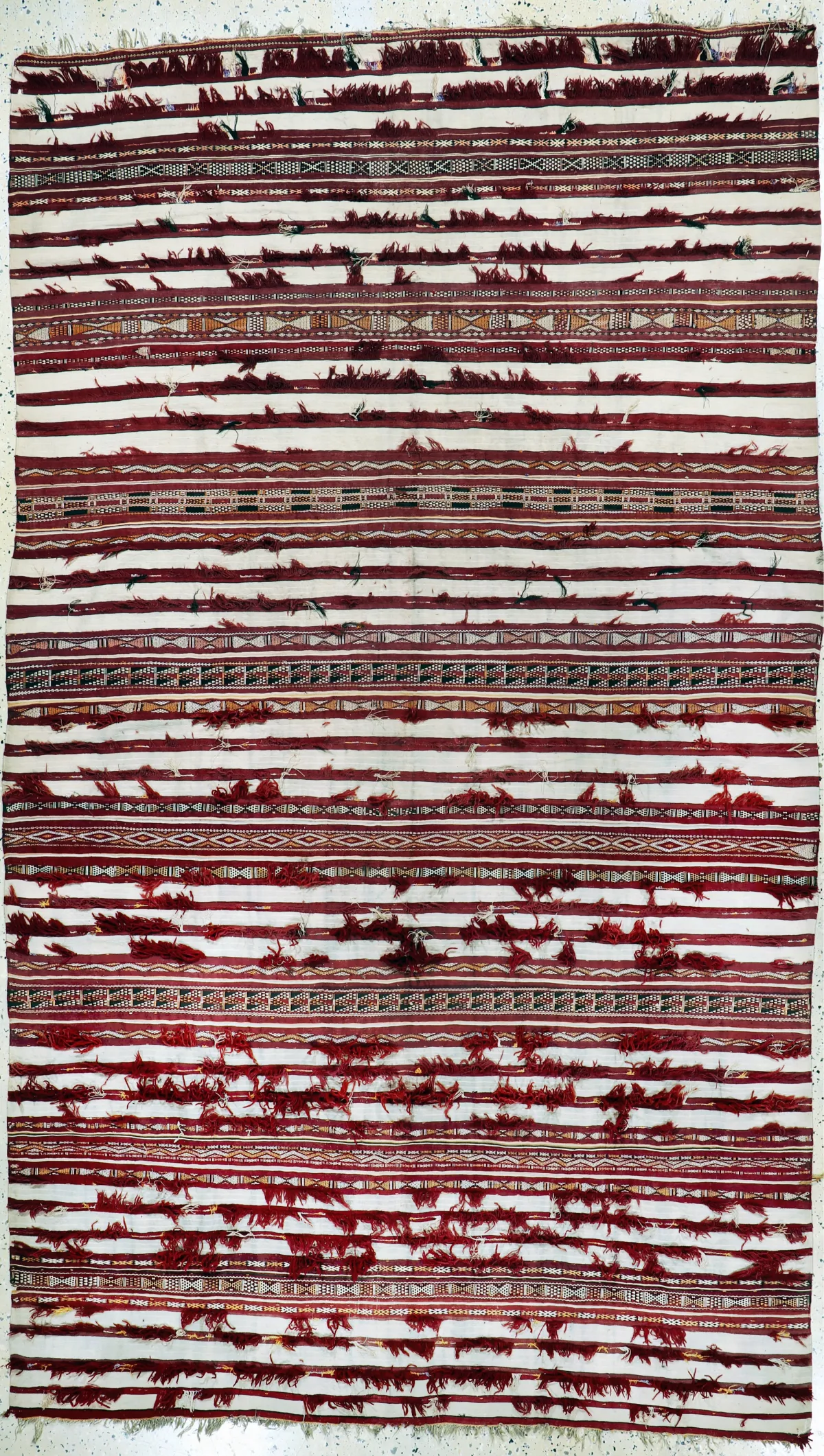 Kelim antiguo, Marruecos, principios del siglo XX, lana sobre lana, aprox. 305 x 175 cm, EHZ: 2