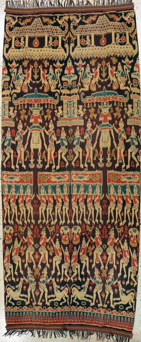 Сумба "Ікат", Індонезія, початок 20 ст., бавовна, прибл. 280 x 120 см, EHZ: 2