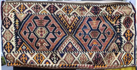 Шахсаван "Мафраш", Персія, початок 20 ст., вовна на вовні, прибл. 95 x 50 x 50 см, EHZ: