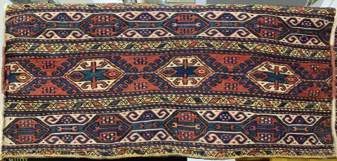 Шахсаван "Мафраш", Персія, початок 20 ст., вовна на вовні, прибл. 95 x 45 45 см, EHZ: 2