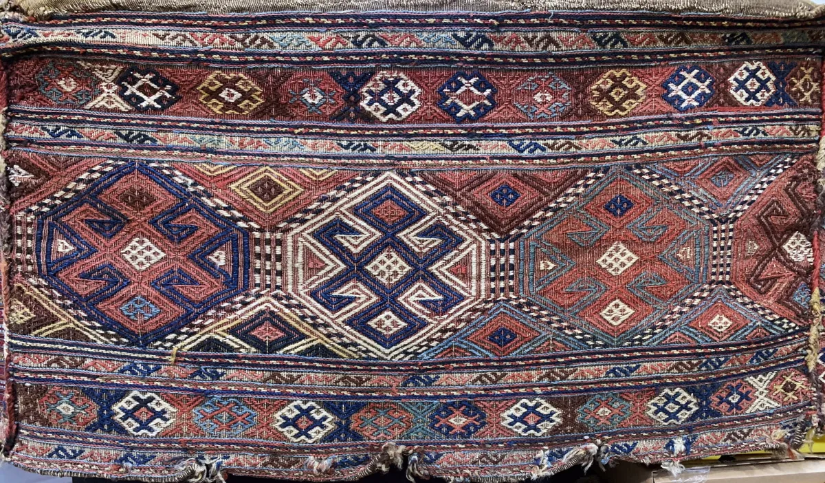 Shahsawan "Mafrasch", Персія, близько 1900, вовна на вовні, прибл. 90 x 50 x 45 см, EHZ: 3