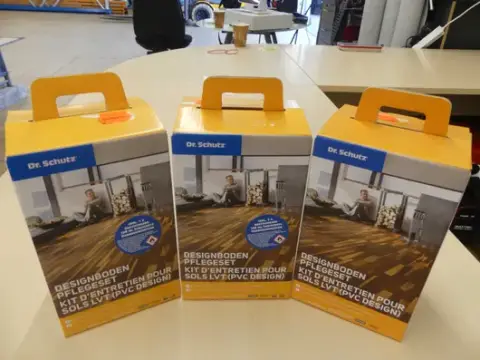 3 pz. set di cura per pavimenti design Dr. Schutz