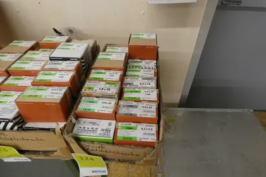 Lot șuruburi inox și alte articole Würth