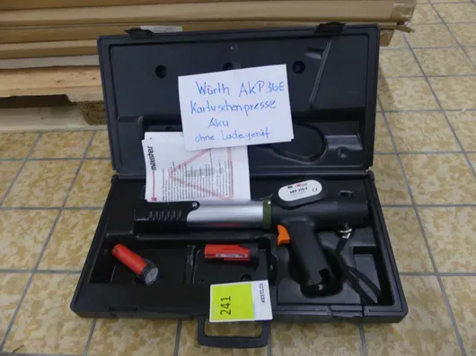 Würth akumulatorska pištolj za patrone s 2 akumulatora u koferu, bez punjača