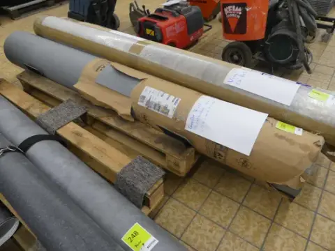 Gerflor vinylobjektgulv, rull, grå