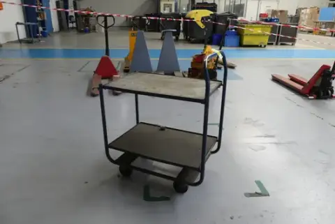 Bordvogn med 2 lasteflater