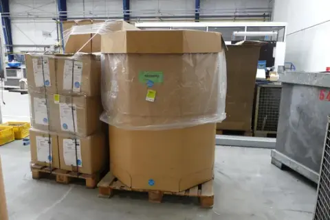 Lotto granulato plastico PP, bianco - Moplen EP 448 T